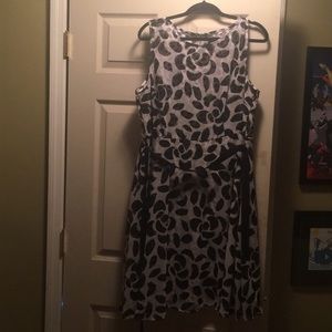 Lane Bryant black and white dress (18)